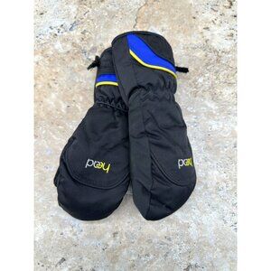 HEAD Kids Winter Snow Mittens Black Small Insulated Sorona Lined Warm NWT
